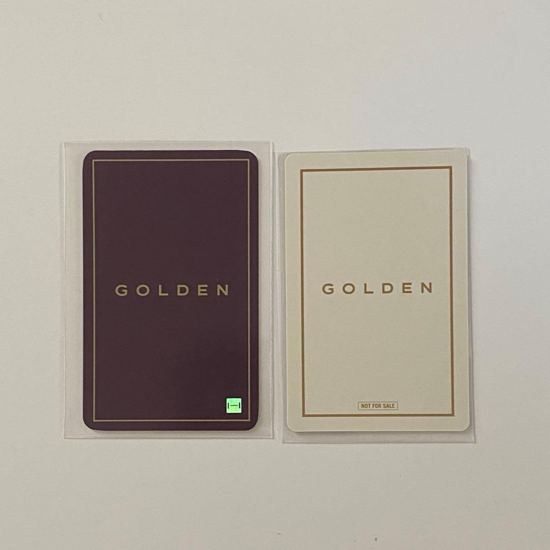 BTS JUNGKOOK ジョングク トレカ golden ラキドロ