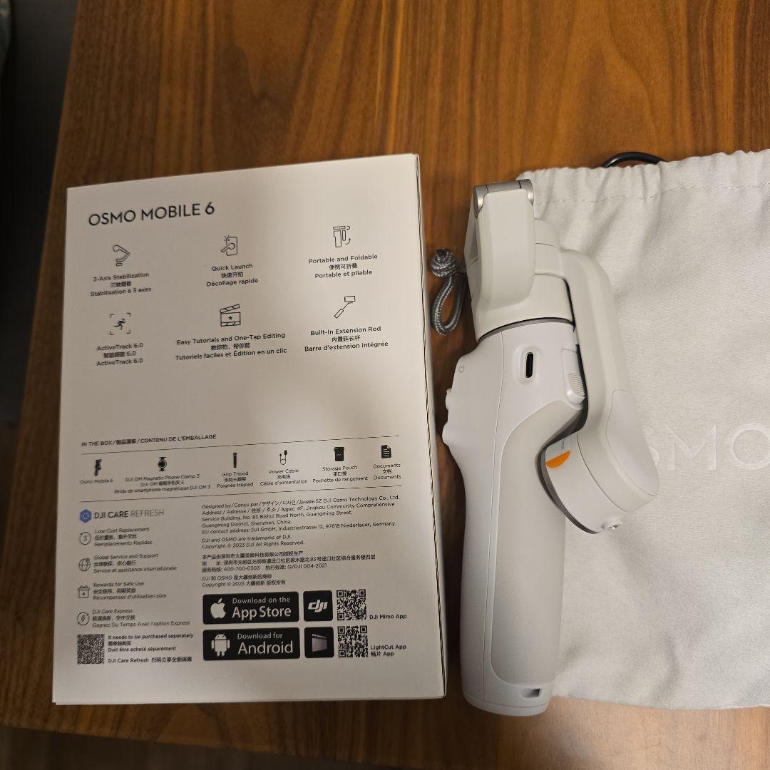 DJI OSMO MOBILE 6 スマートフォンスタビライザー