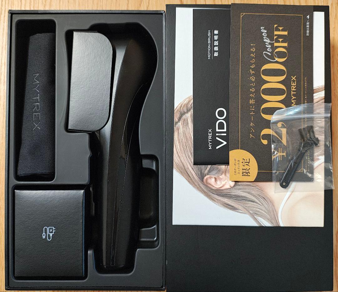 MYTREX VIDO 横振動モーションブラシ 頭皮×筋肉ケア