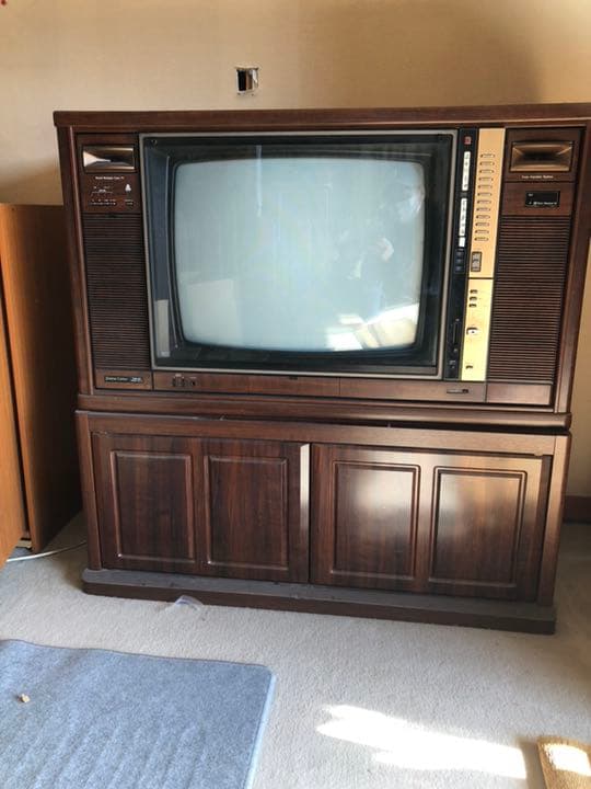 ナショナル アンティークTV &テレビ台