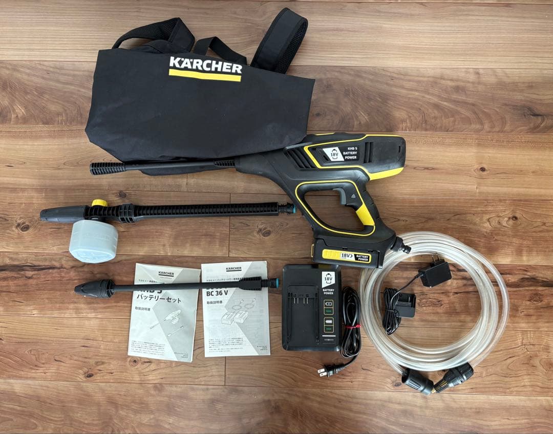KARCHER K 3 Battery Power 高圧洗浄機本体セット