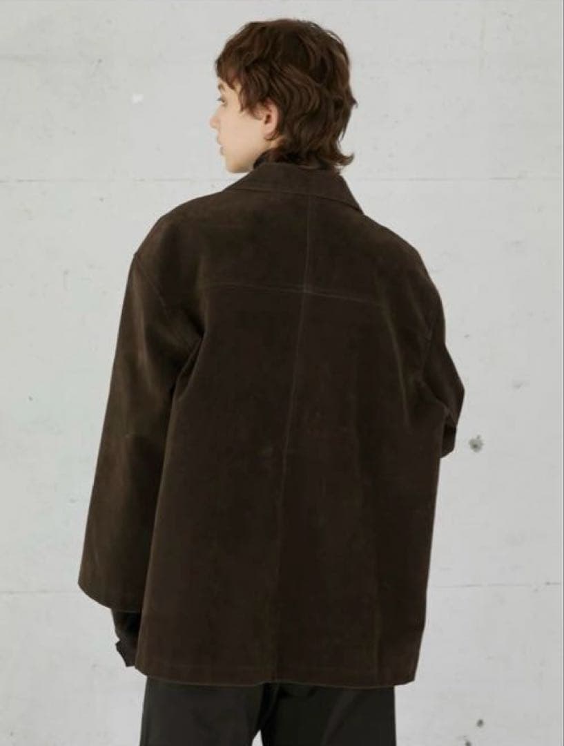 ジャケット・アウター LA PEAU DE GEM eco suede coverall