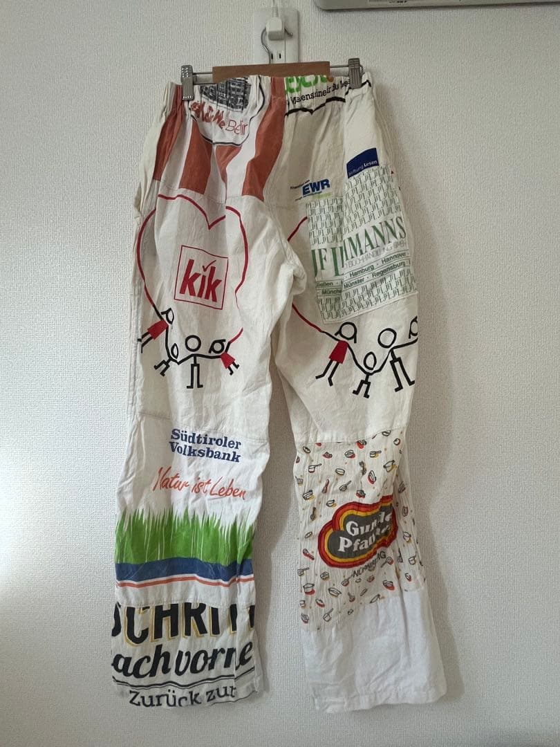 ゆ*ん様 トートバッグ　パッチワーク　パンツ　古着