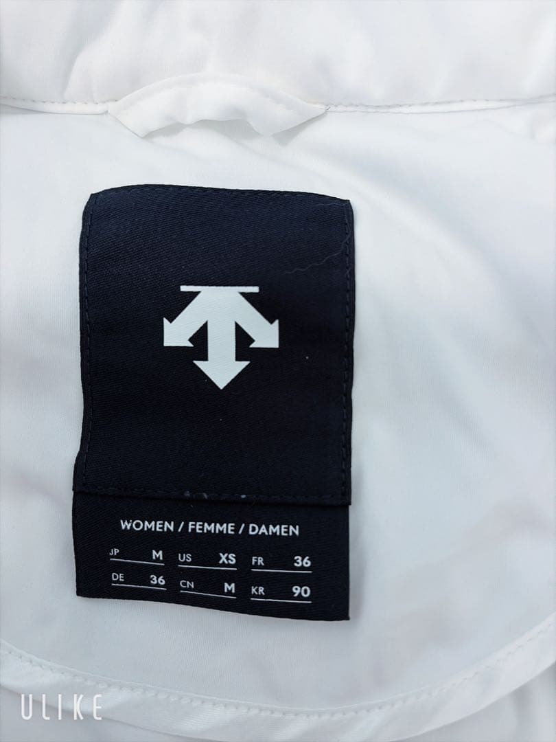 デサントゴルフ　レディース　ダウンベスト　Mサイズ