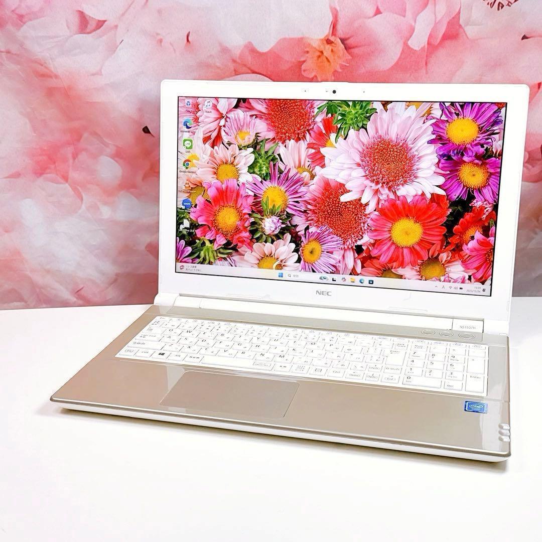 美品✨新品爆速SSD windows11 カメラ ノートパソコン オフィス 薄型