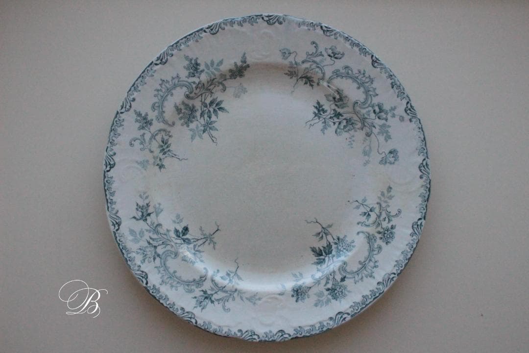 【B】フランスアンティーク・ショワジールロワVILLARDプレート