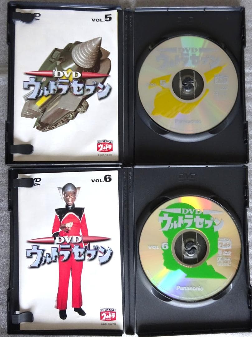 ウルトラセブン DVD（セル版） 全12巻セット