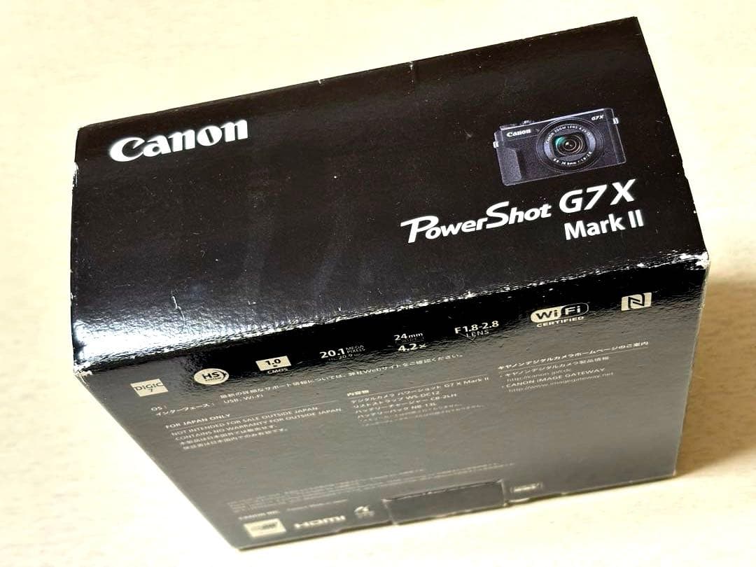 PowerShot G7X MarkⅡ Canon 【付属品多数】