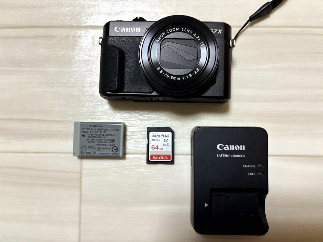 PowerShot G7X MarkⅡ Canon 【付属品多数】
