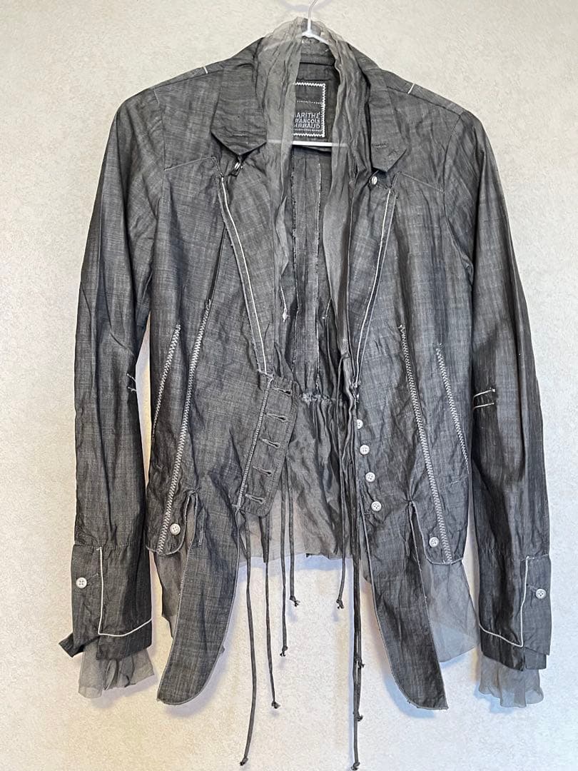 MARITHE + FRANCOIS GIRBAUD シャーリングジャケット