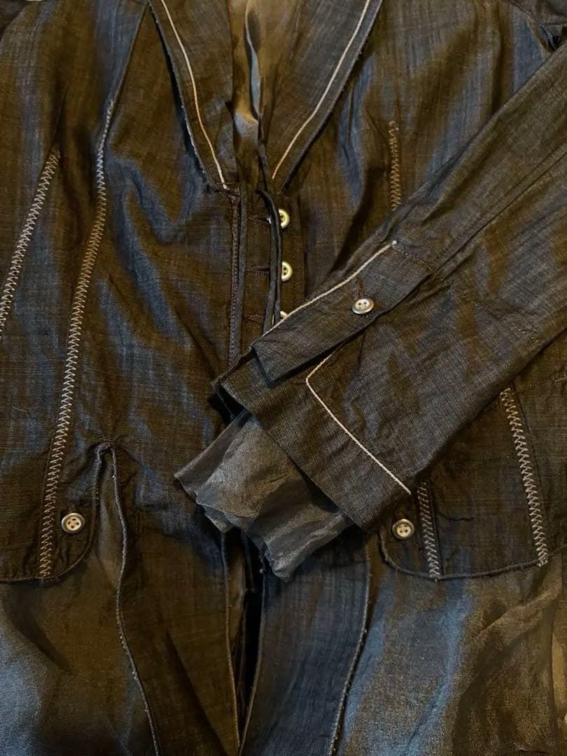 MARITHE + FRANCOIS GIRBAUD シャーリングジャケット