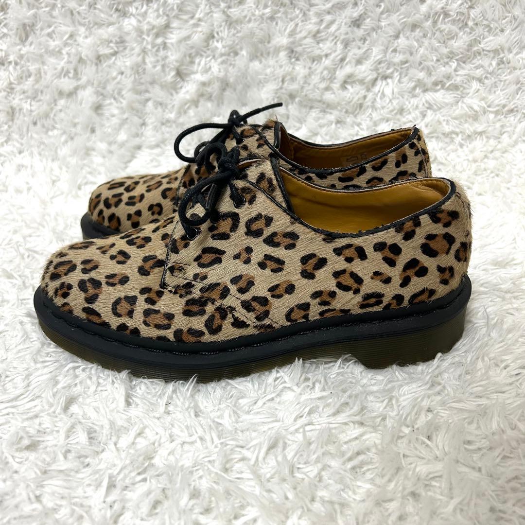 極美品✨　ドクターマーチン×ビームス　シューズ　レオパード　ハラコ　36