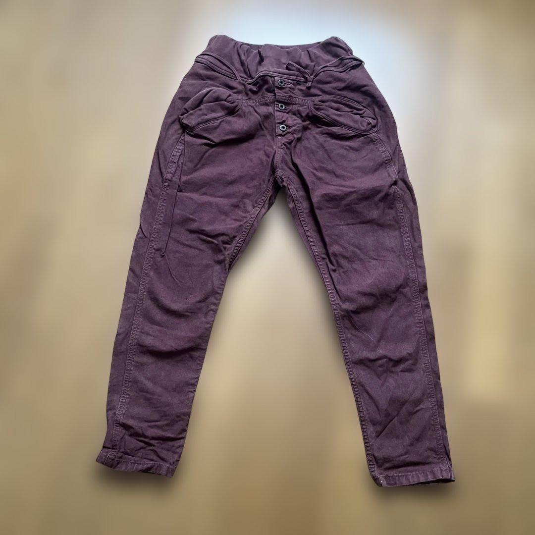 未使用　Kapital サルエルヌーベルパンツ　エンジ　サイズ１