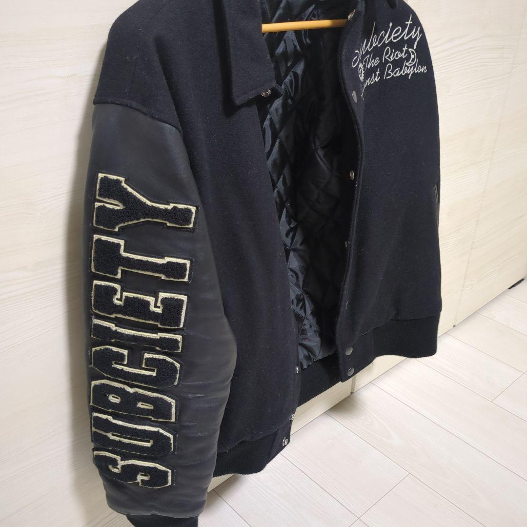 Subciety ブラック スタジャン Lサイズ