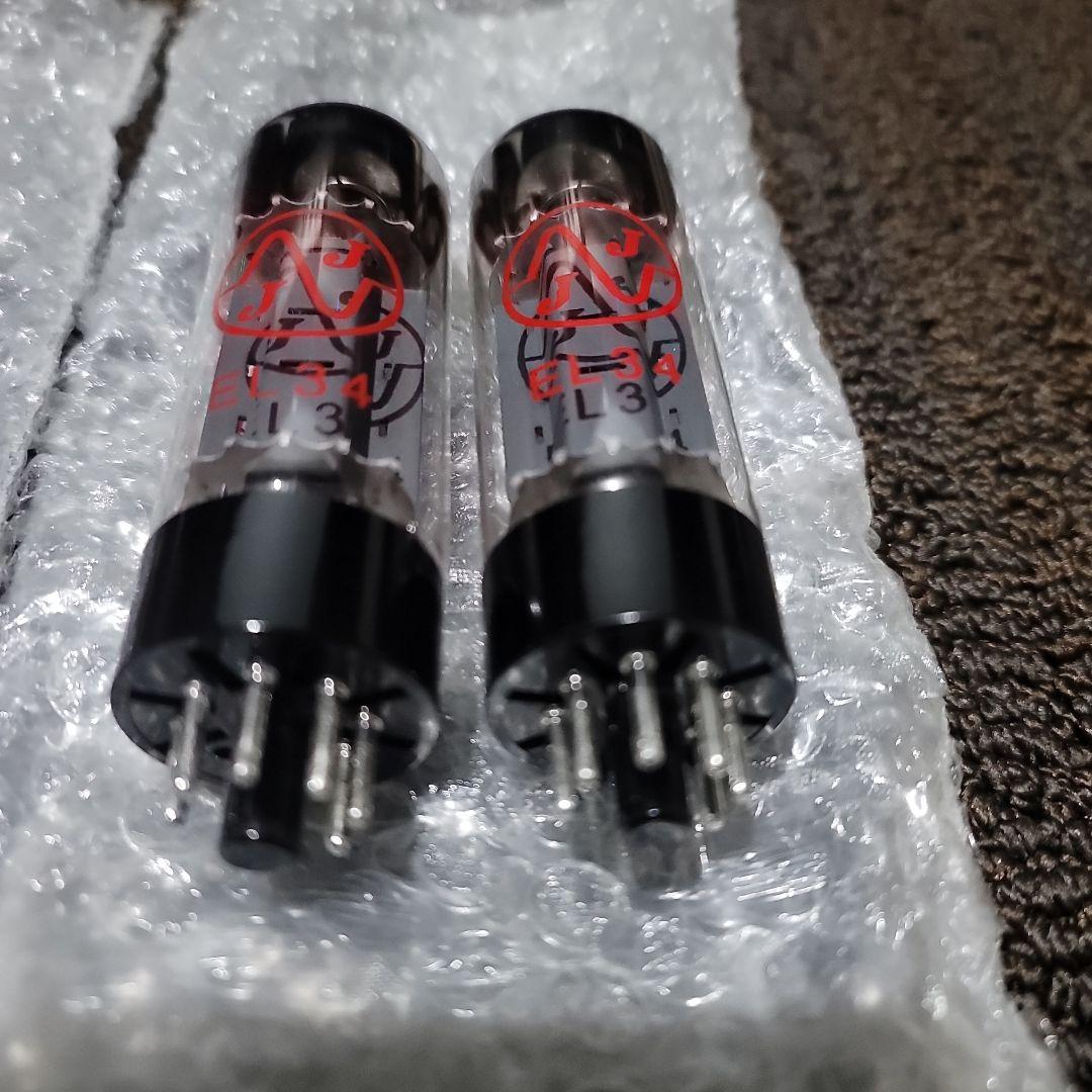 真空管 JJ Electronic EL34 4本セット（中古）
