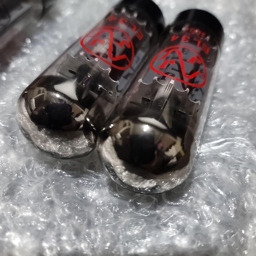 真空管 JJ Electronic EL34 4本セット（中古）