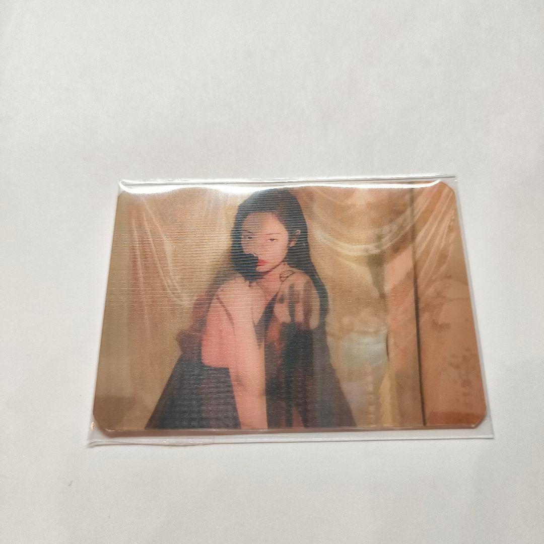 BLACKPINK JENNIE SOLO レンチキュラー　トレカ