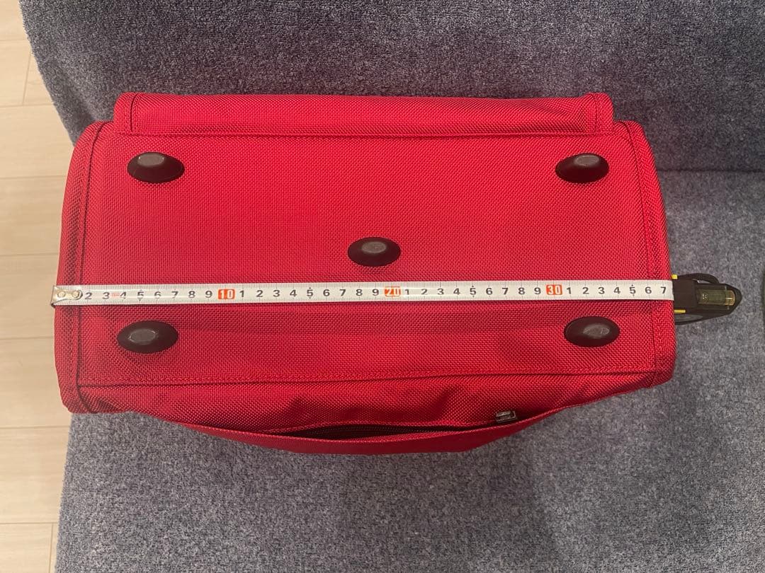 美品です♪ TUMI ボストンバッグ　レッド