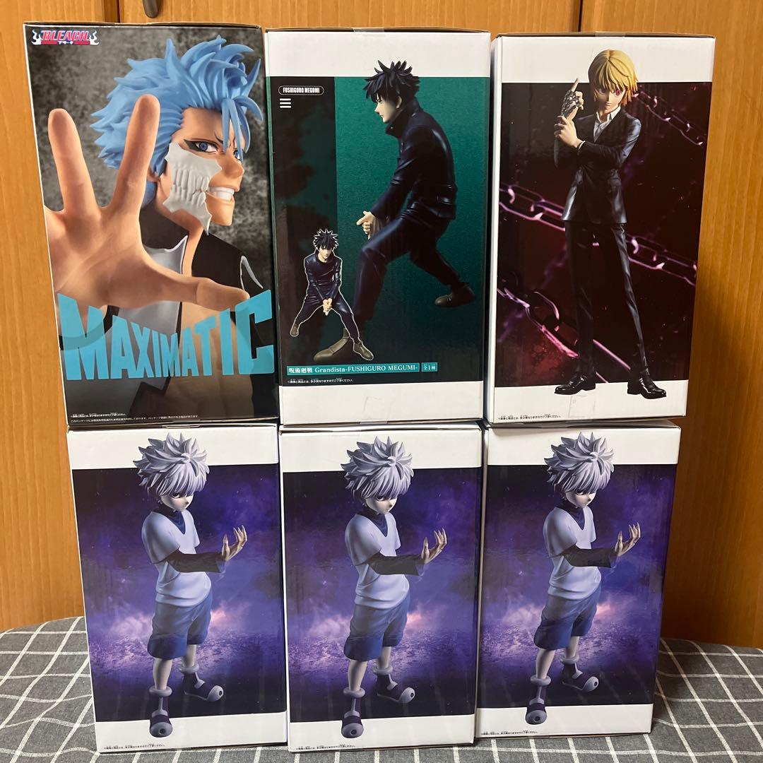 HUNTER×HUNTER、BLEACH、呪術廻戦フィギュアまとめ