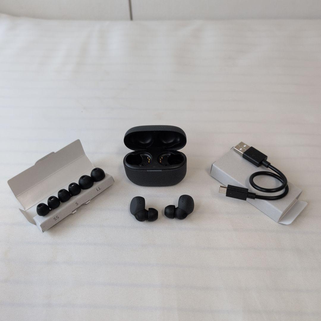 美品 ○ Sony LinkBuds S ワイヤレスイヤホン ブラック
