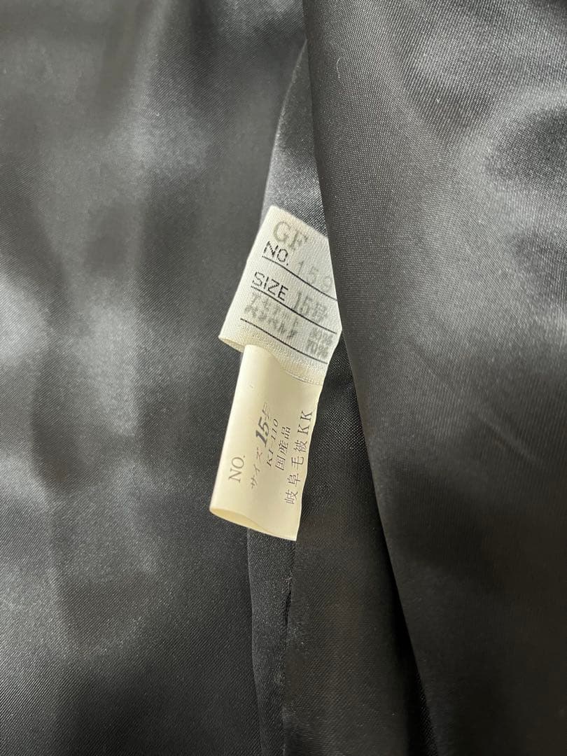 国産品 岐阜毛被 毛皮 コート ブラック 15号 レディース