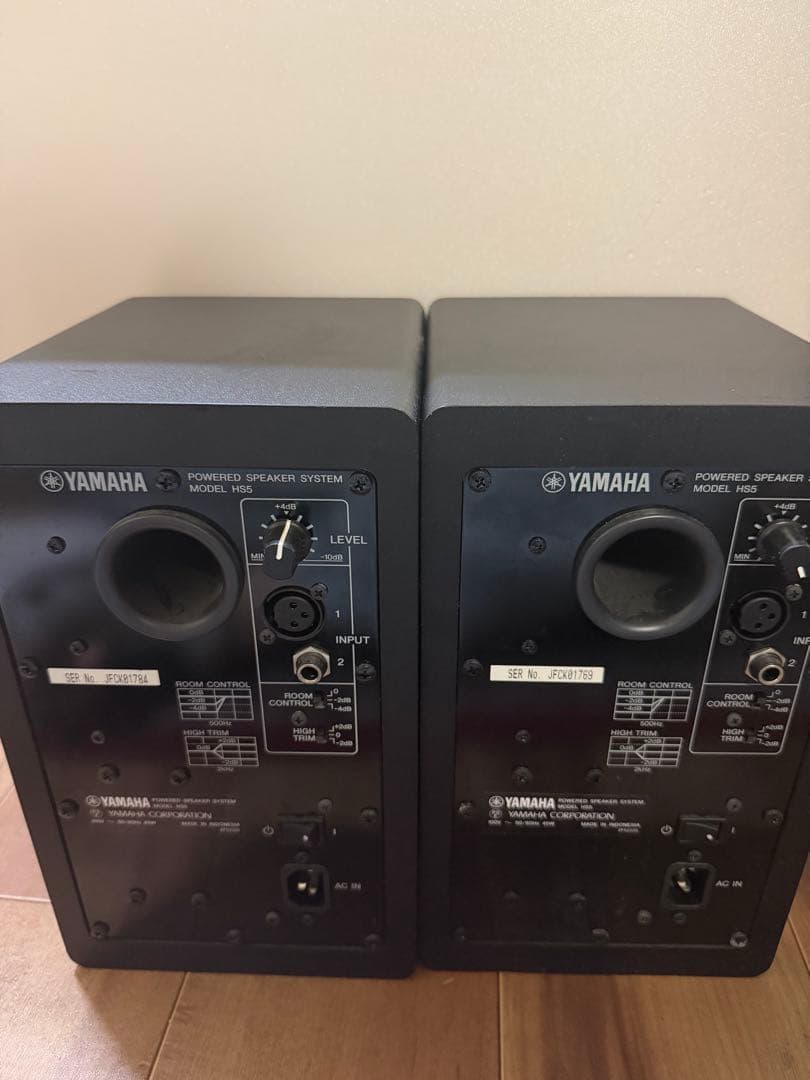YAMAHA HS5 モニタースピーカー　ペア