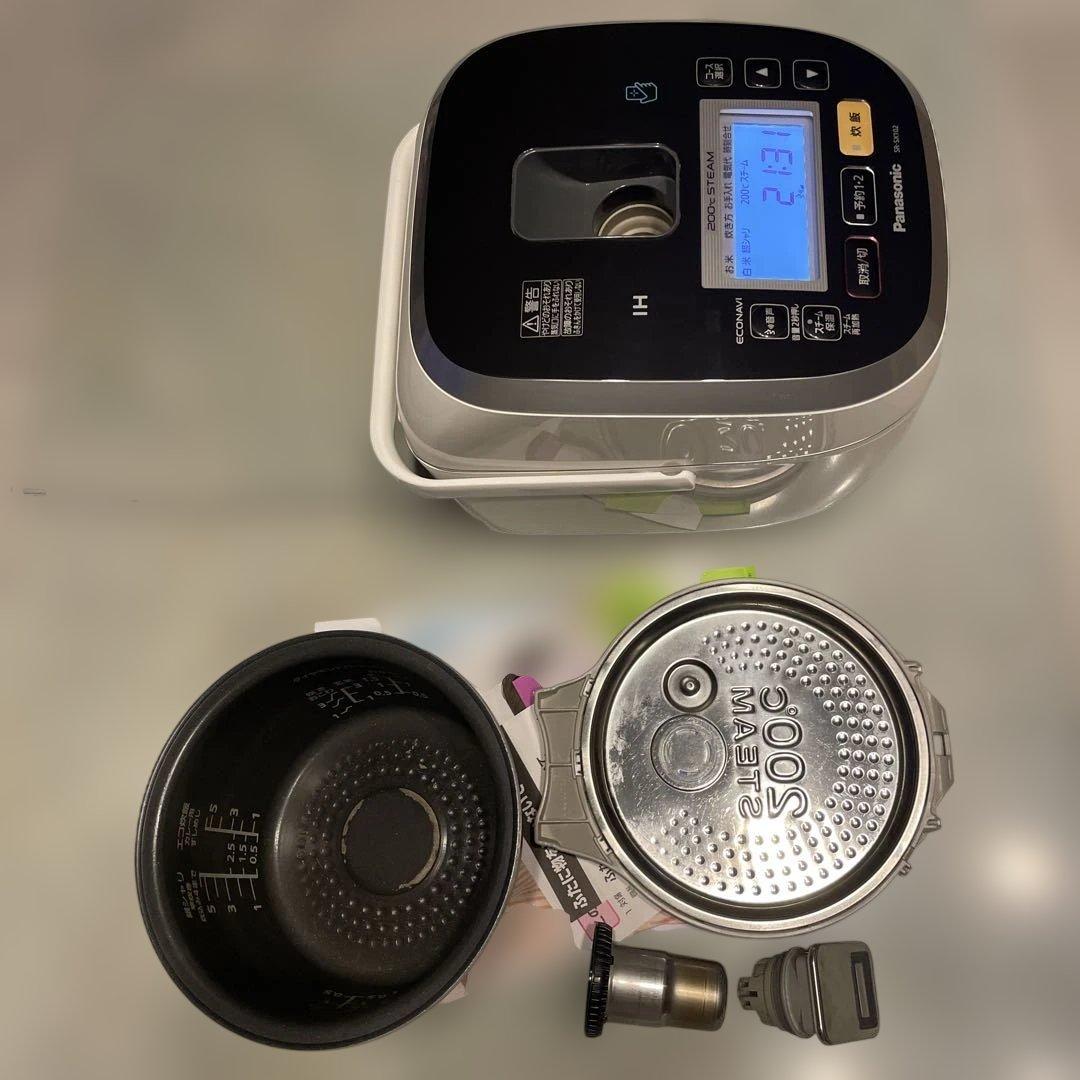 Panasonic 炊飯器 SR-SX102 IH 200℃スチーム