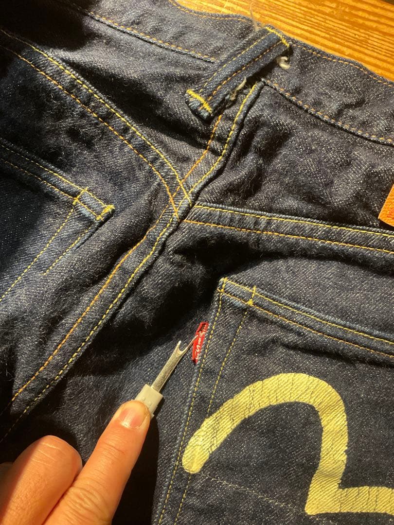 EVISUxWAREHOUSE 9001 28 濃紺 ジーンズ デニムパンツ