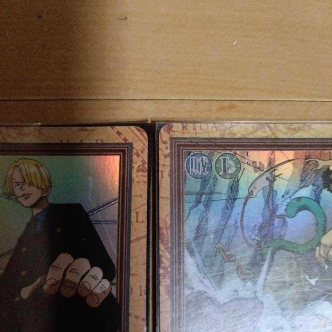 【貴重な組み合わせ！】ワンピース トレーディングカード サンジ ウソップ