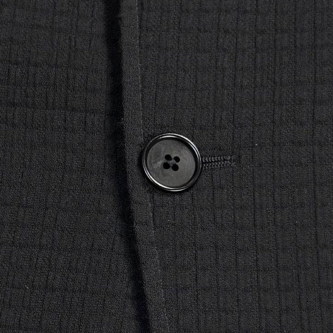 美品 XXXL アルマーニ テーラードジャケット ウール ストレッチ ブラック