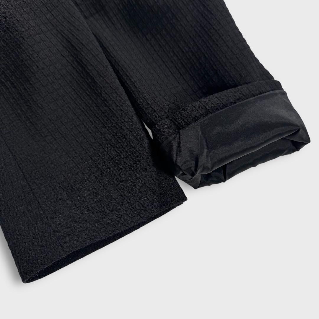 美品 XXXL アルマーニ テーラードジャケット ウール ストレッチ ブラック