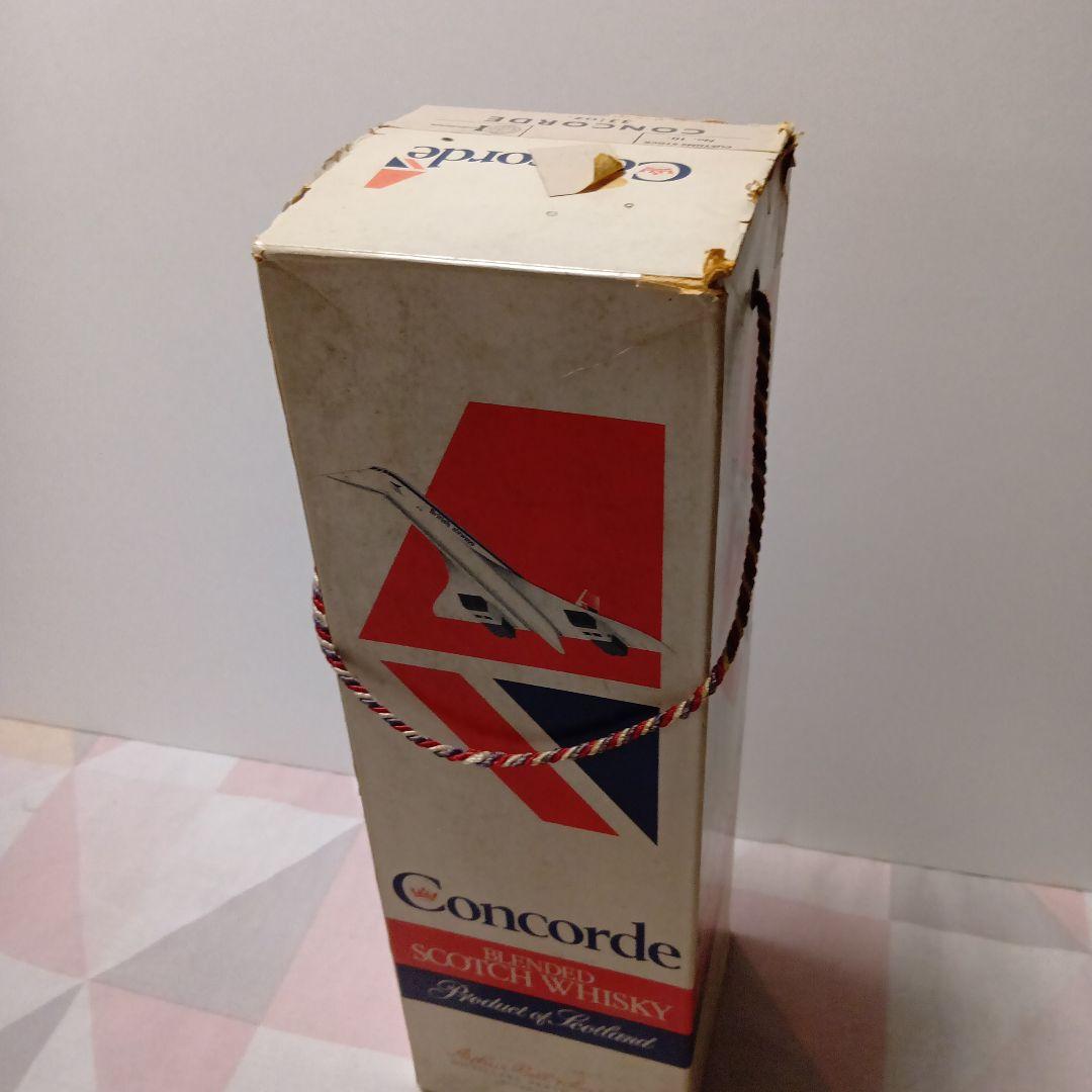 コンコルド　concorde スコッチウイスキー 古酒　大西洋横断飛行飛行記念