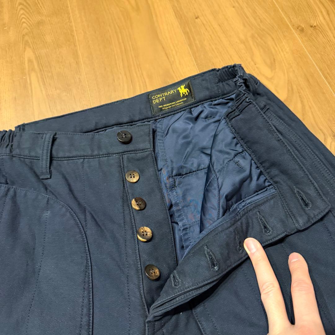 パンツ 24aw VISVIM contrary dept CARROL PANTS