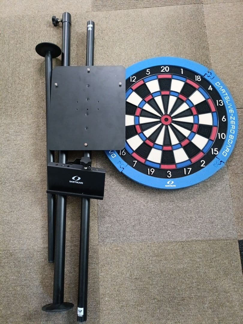 DARTSLIVEダーツライブ静音ダーツボードポールスタンドセット中古