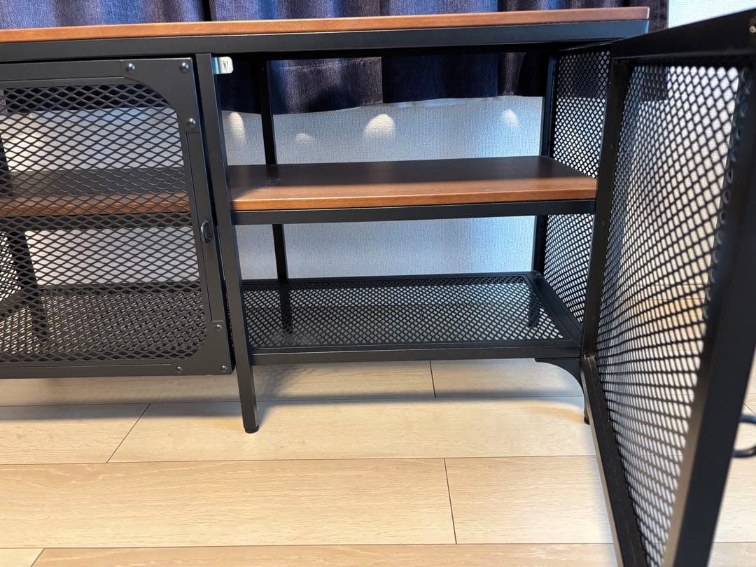 （購入者決定、ムラサキ）テレビ台／IKEA