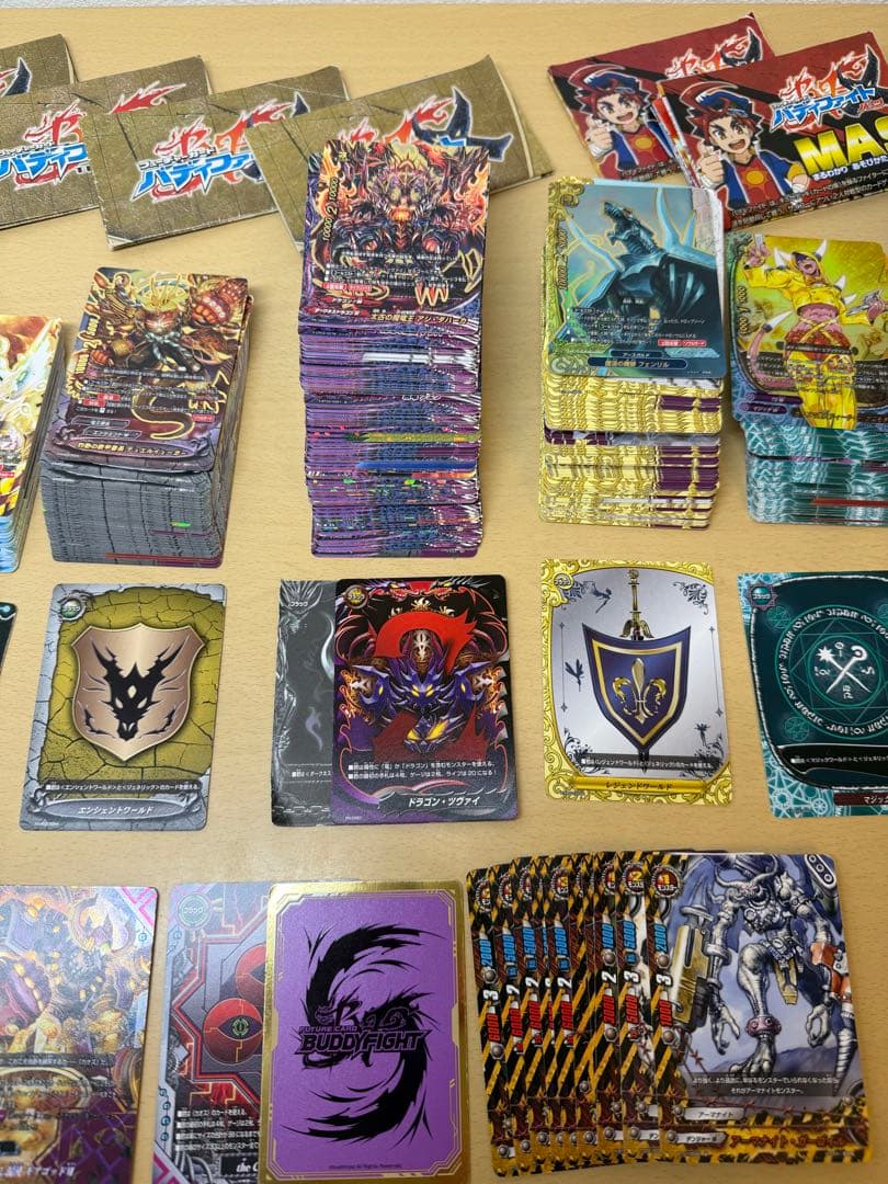 【 大量まとめ売り 】バディファイトデッキ複数構築可能 シークレット入 引退品