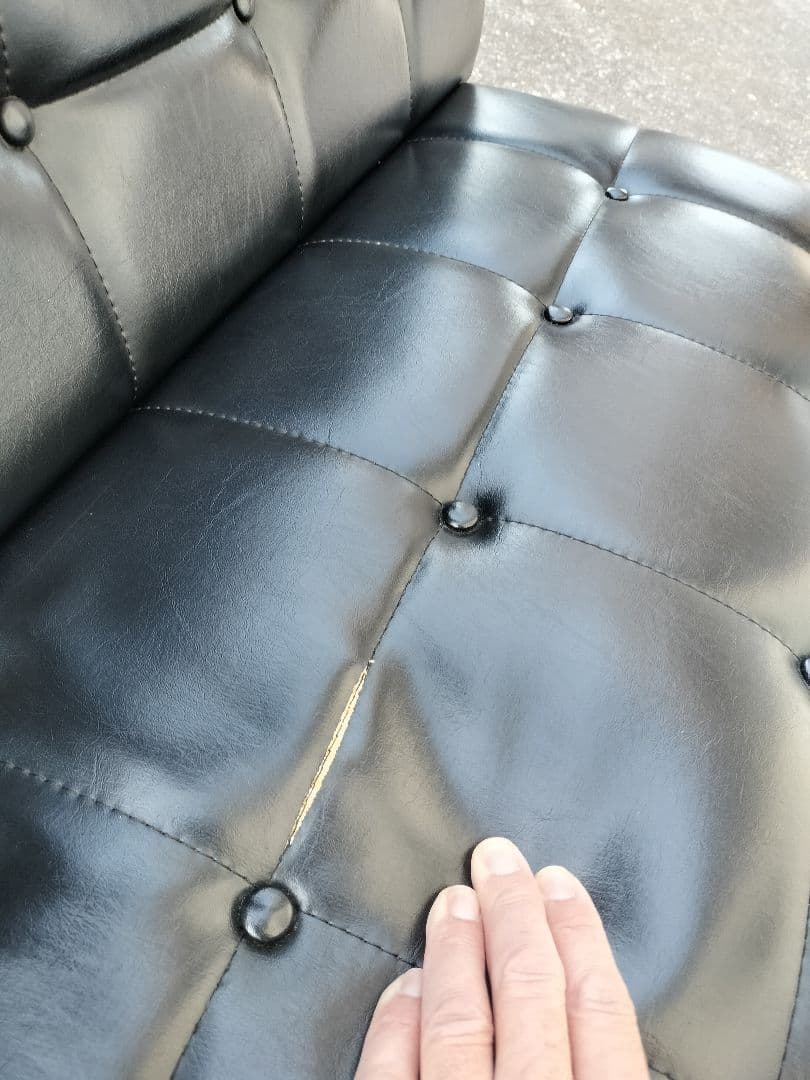 カリモク60 Kチェア 2シーター スタンダード ブラック