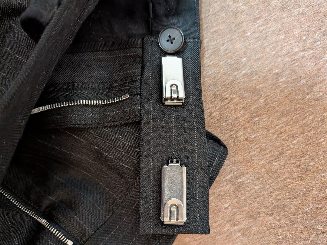 パンツ AURALEE BLUEFACED WOOL TWO-TUCK SLACKS 5