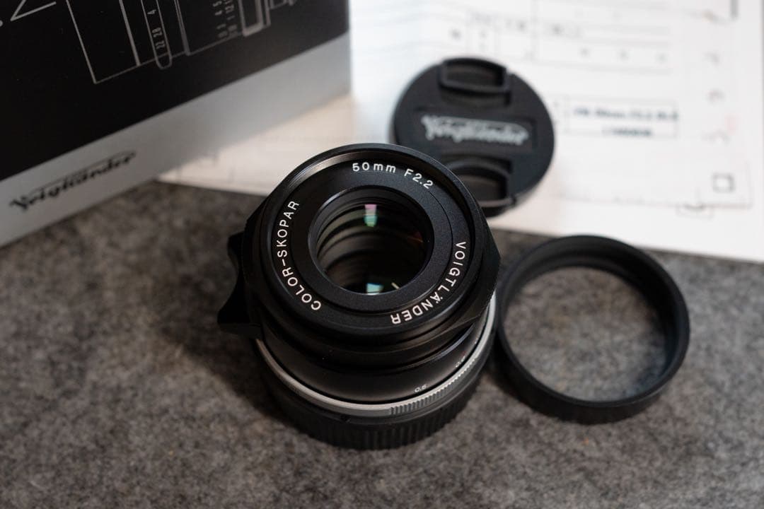 レンズ(単焦点) Voigtlander COLOR-SKOPAR 50mm F2.2 VM