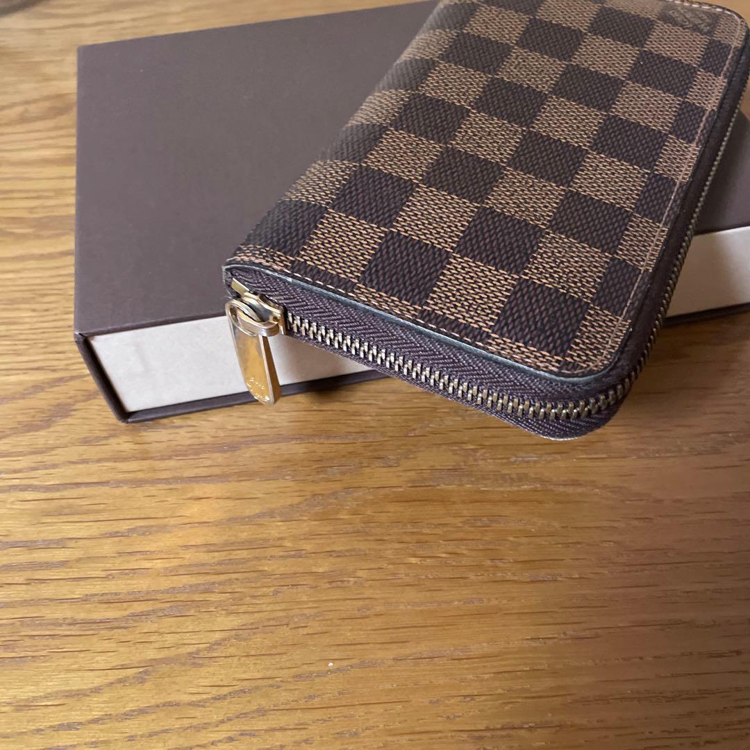 ルイヴィトン ダミエ ジッピー　コンパクトウォレット