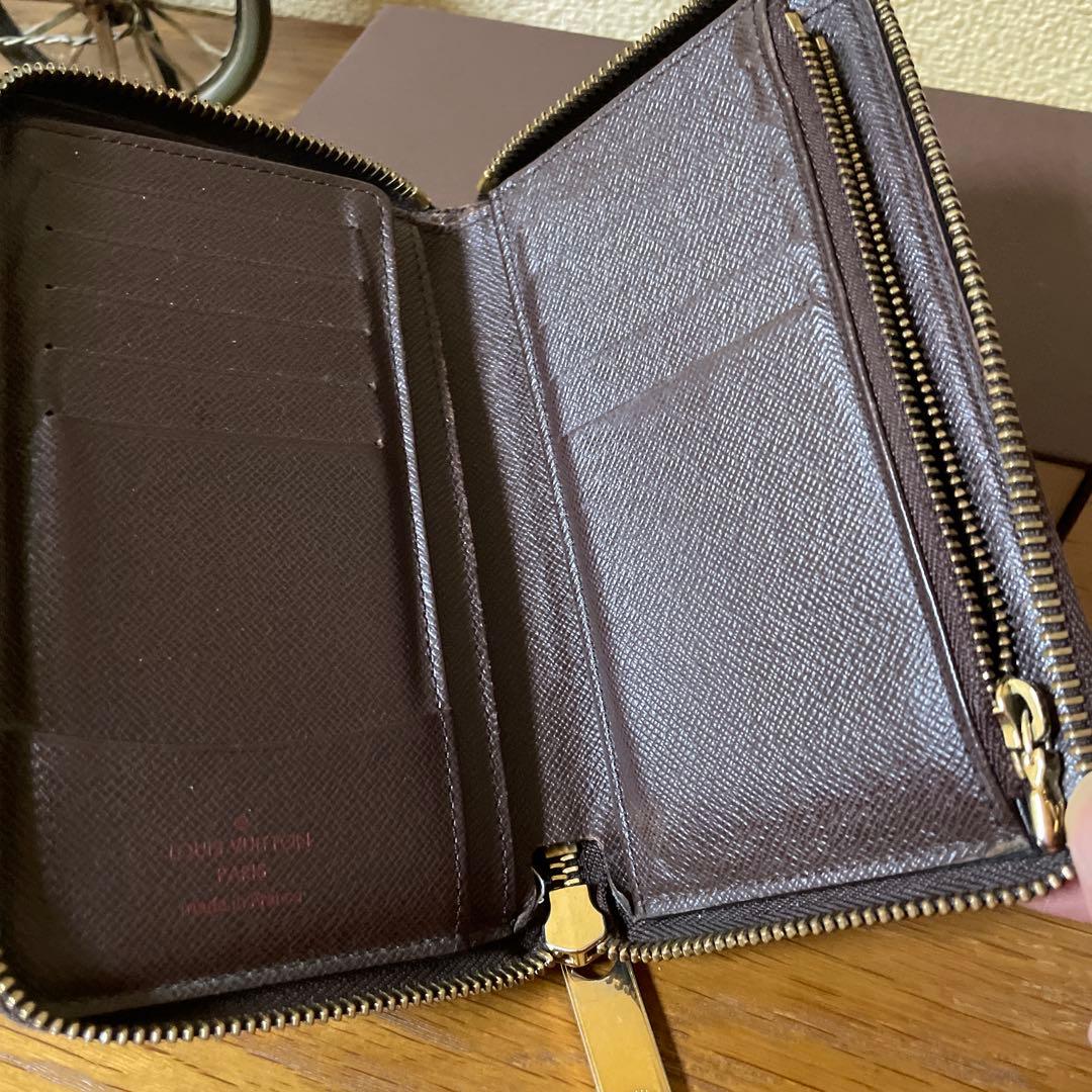ルイヴィトン ダミエ ジッピー　コンパクトウォレット