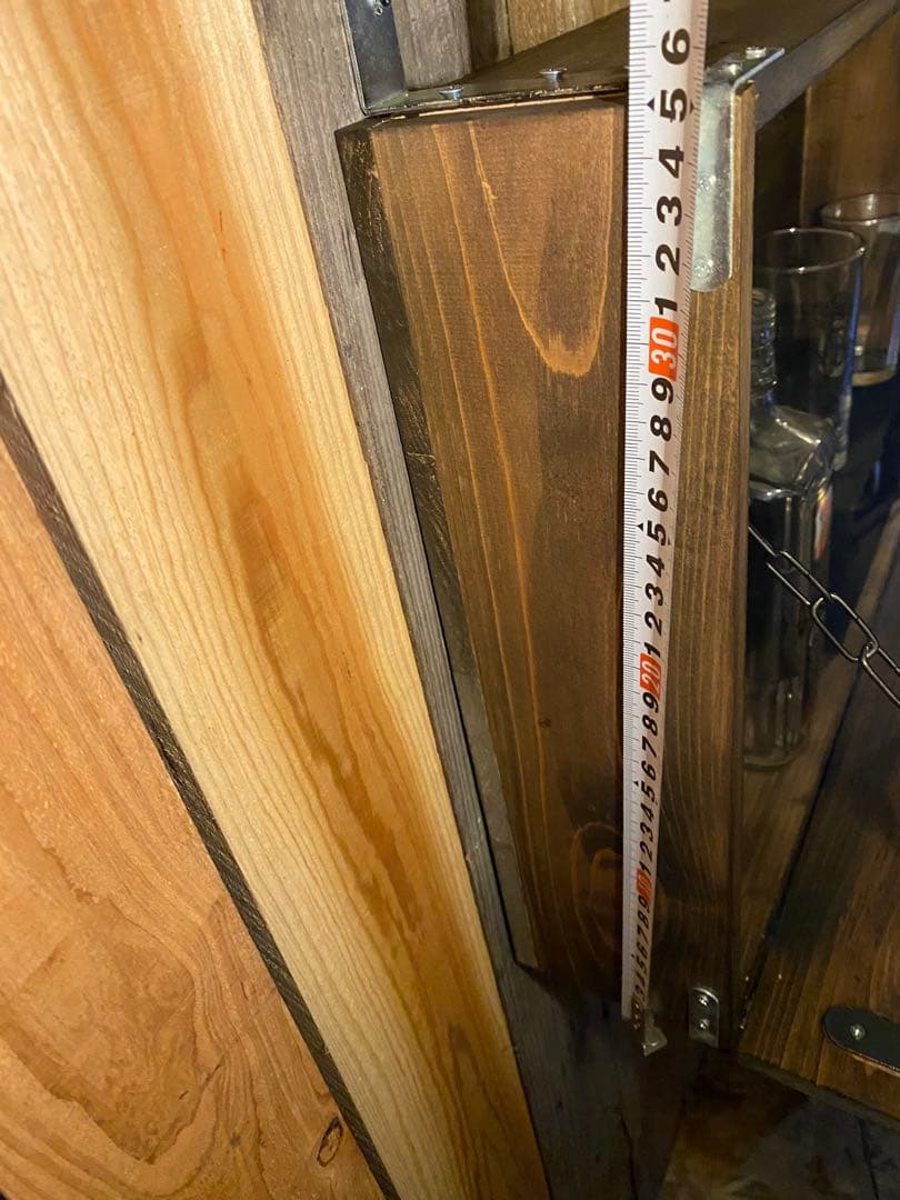 壁掛けテーブル　壁掛け収納　インダストリアル