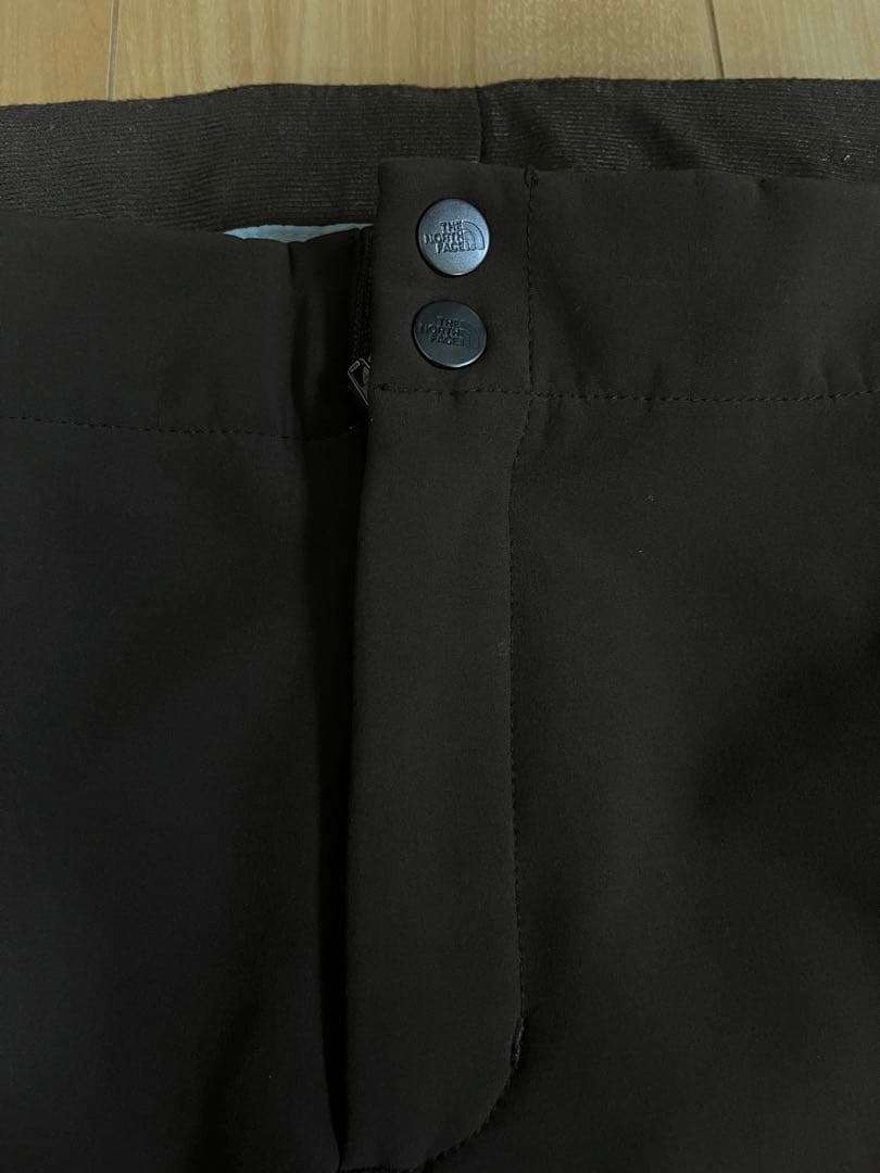 US ノースフェイス スキー パンツ 防寒 登山 ソフトシェル素材 XL スノボ