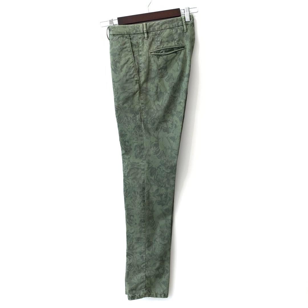 新品未使用incotex 31 ルーマニア製 定価35,000程 ボタニカル柄