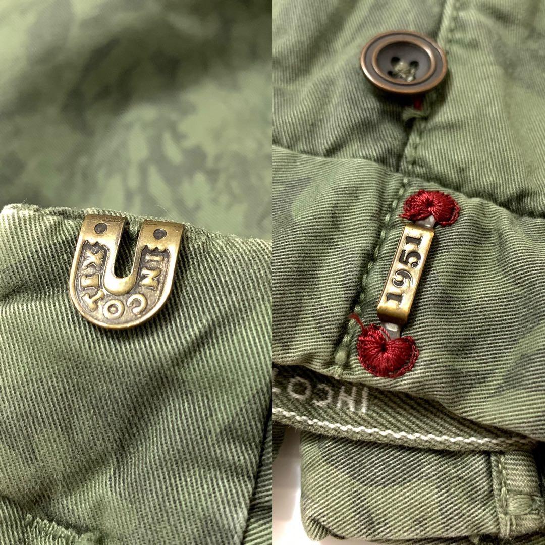 新品未使用incotex 31 ルーマニア製 定価35,000程 ボタニカル柄