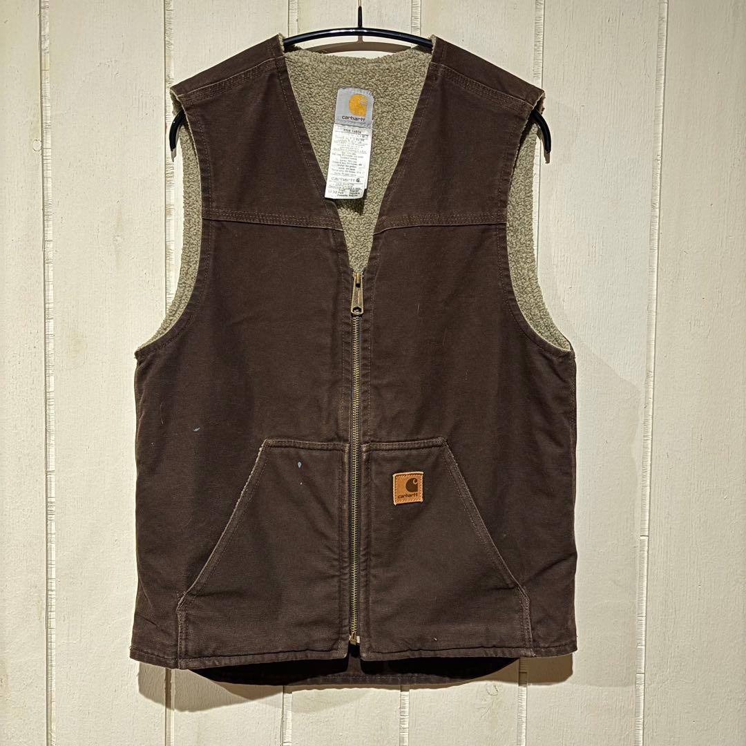 【Carhartt】 カーハート　ダークブラウン ベスト