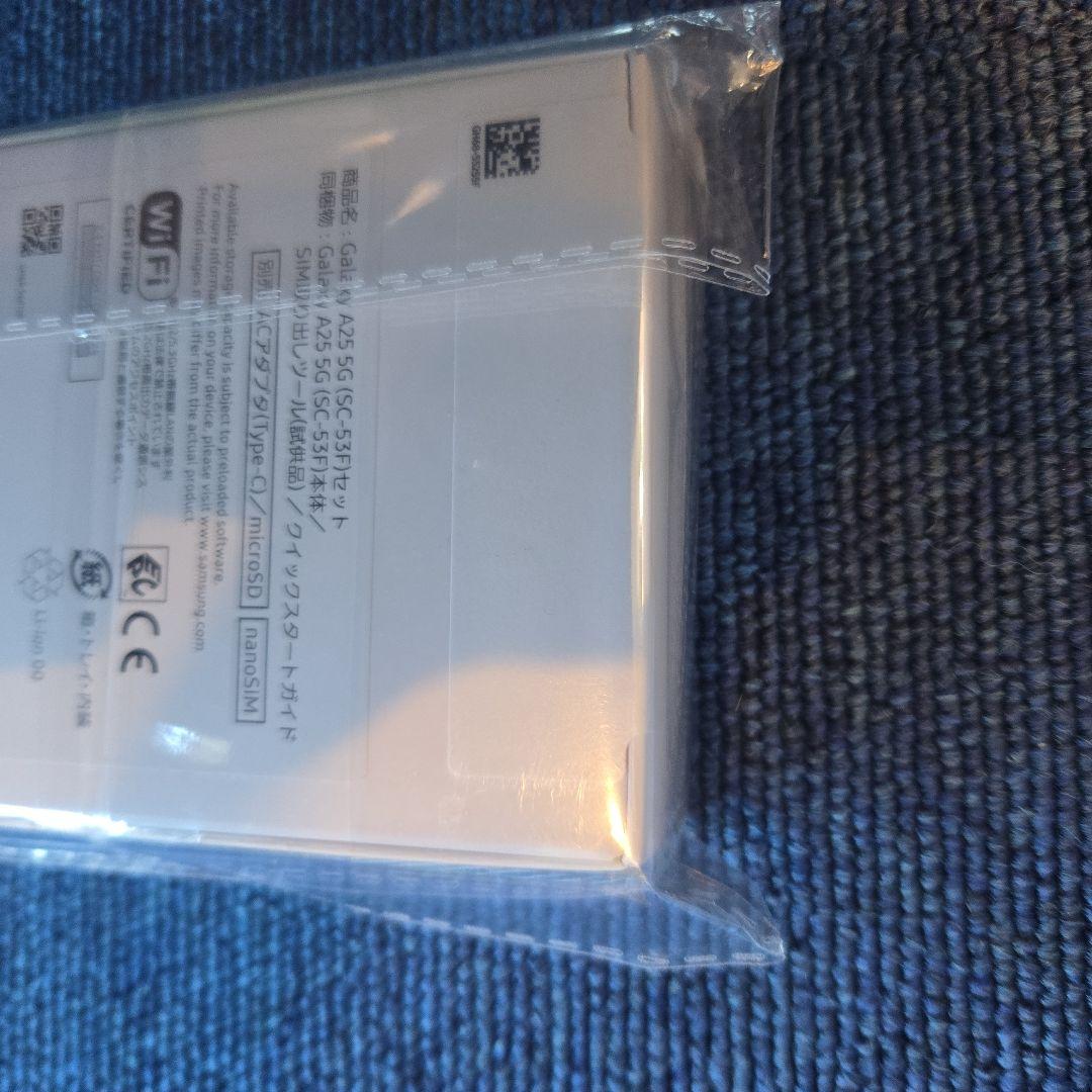 Samsung Galaxy A25 5Gライトブルー64GB 本体新品未開封