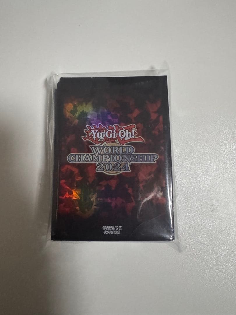 遊戯王 WCS2024 スリーブ 未開封 赤　yu-gi-oh 100枚