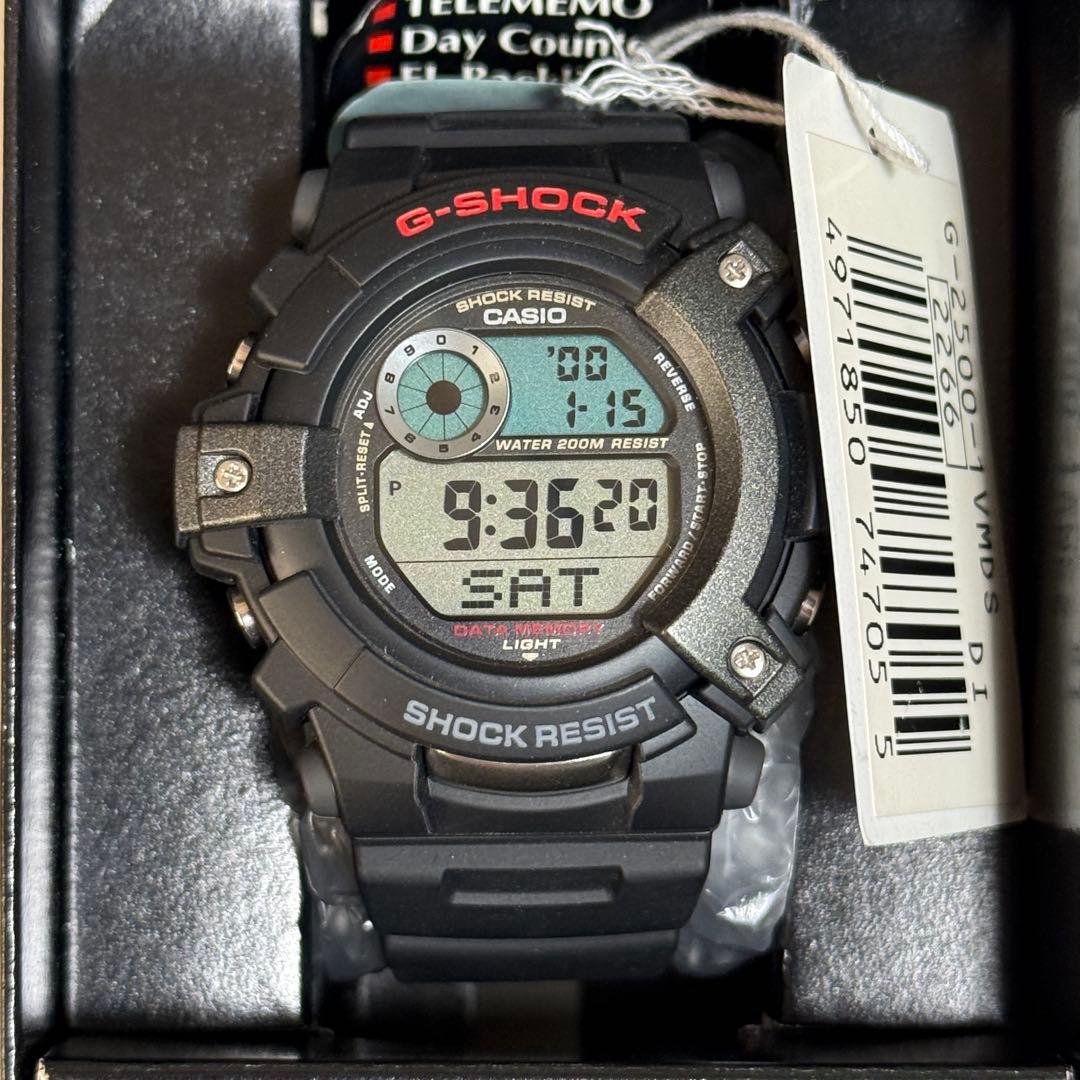 G-SHOCK G-2500-1VMDS 新品未使用 データバンクテレメモリ