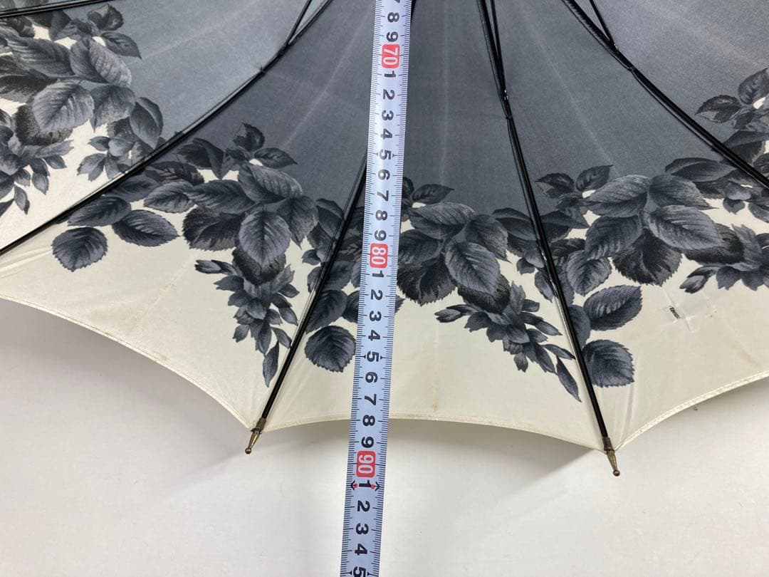 福井洋傘 高級傘 花柄 長傘 雨傘